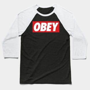Obey Baseball T-Shirt